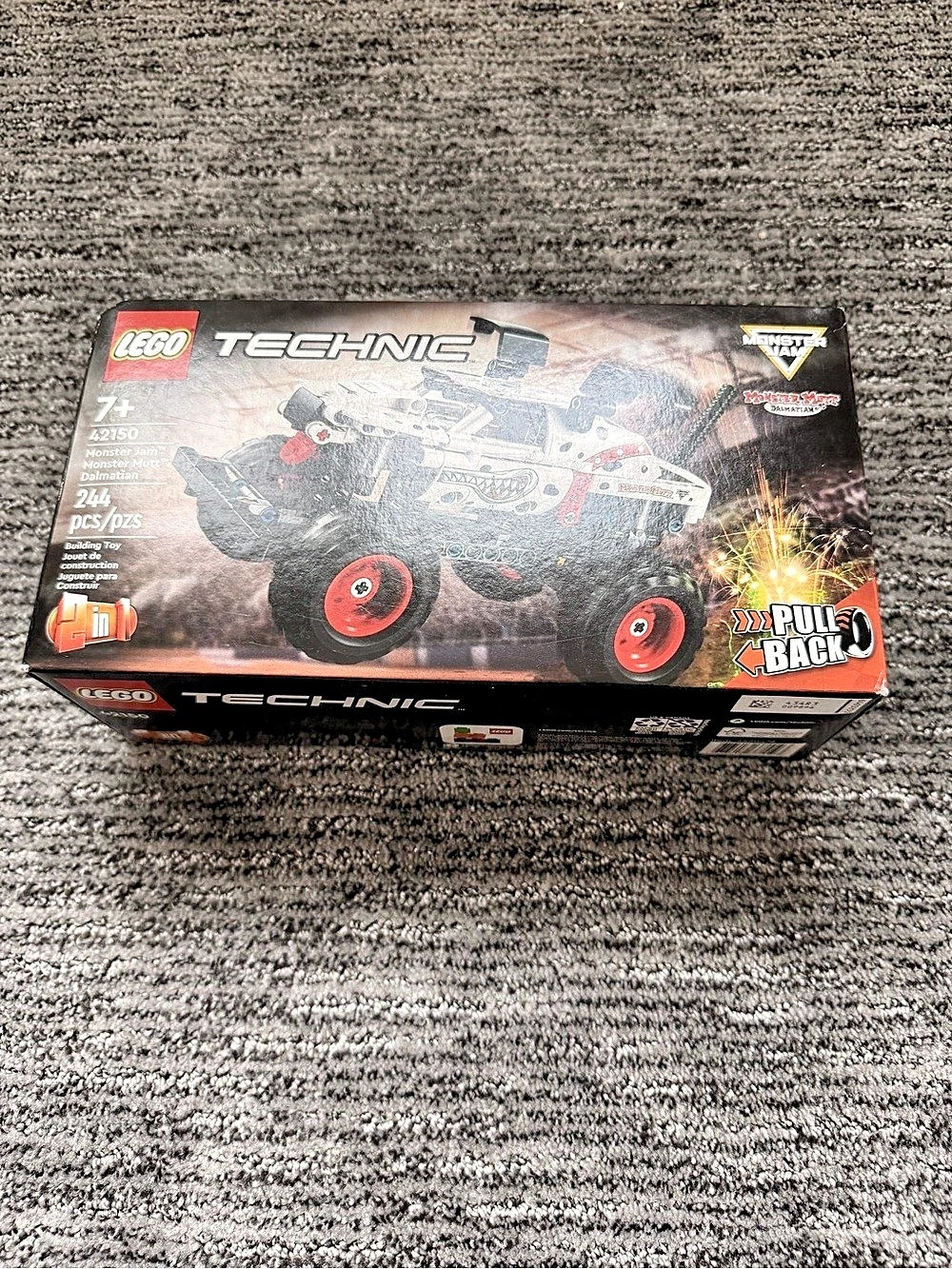 LEGO Technic Monster Jam Monster Mutt Dalmatian Pull-Back Set 42150